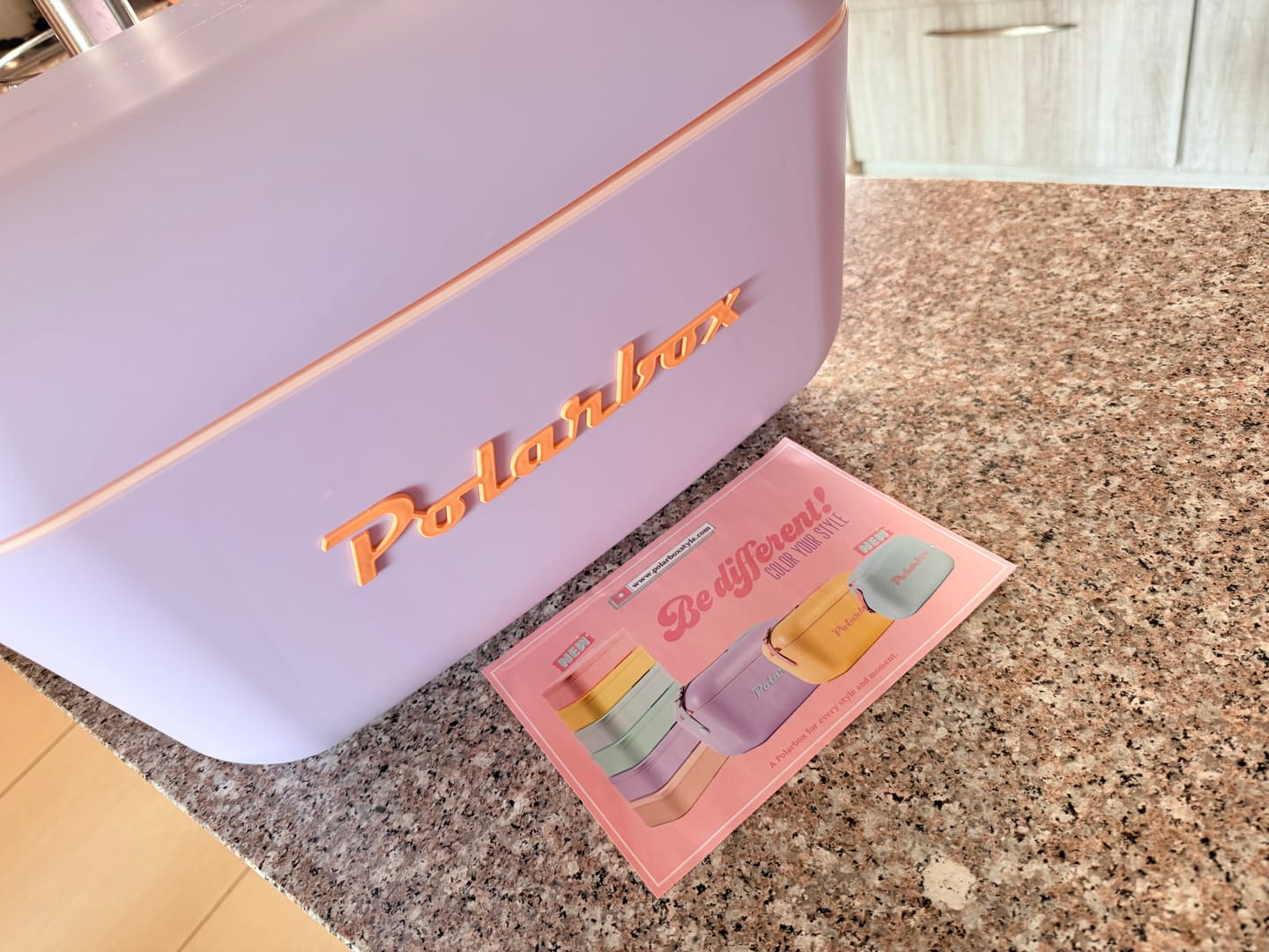 Customer photo review of Polarbox Retro Cooler Box 20L / 12L Purple