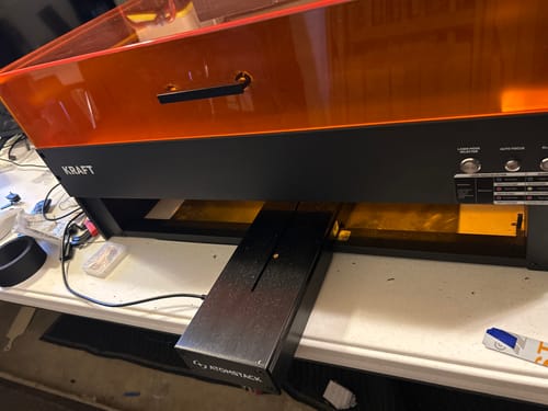 Customer photo review of AtomStack H4 Riser Base for Kraft