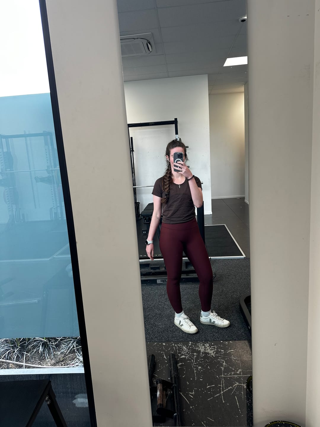 Customer photo review of Ribbed Leggings