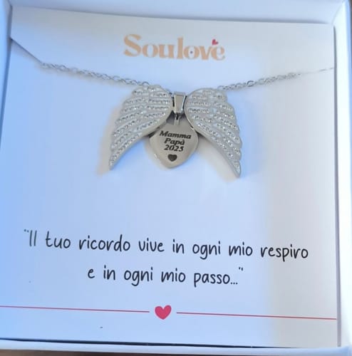 Antonella D. review of Collana Angelo mio l'originale ✦ Incidi il nome del tuo Angelo image 1 out of 1