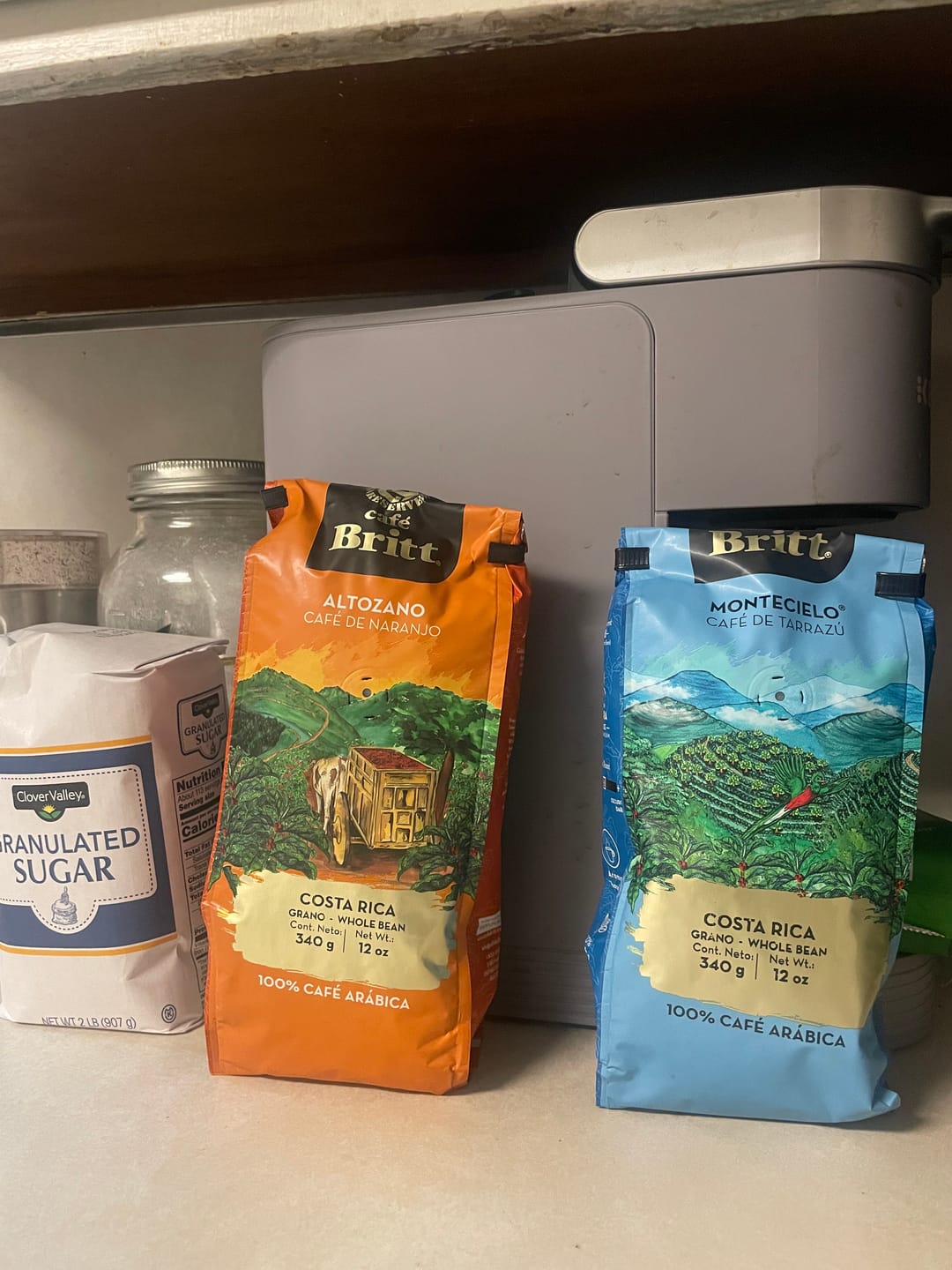 Customer photo review of COSTA RICAN MONTECIELO COFFEE FROM TARRAZÚ