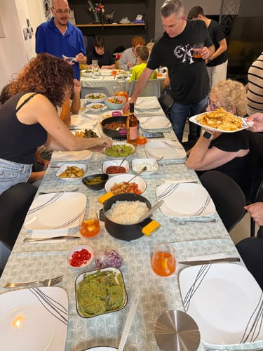 Customer photo review of מפת שולחן מרווה