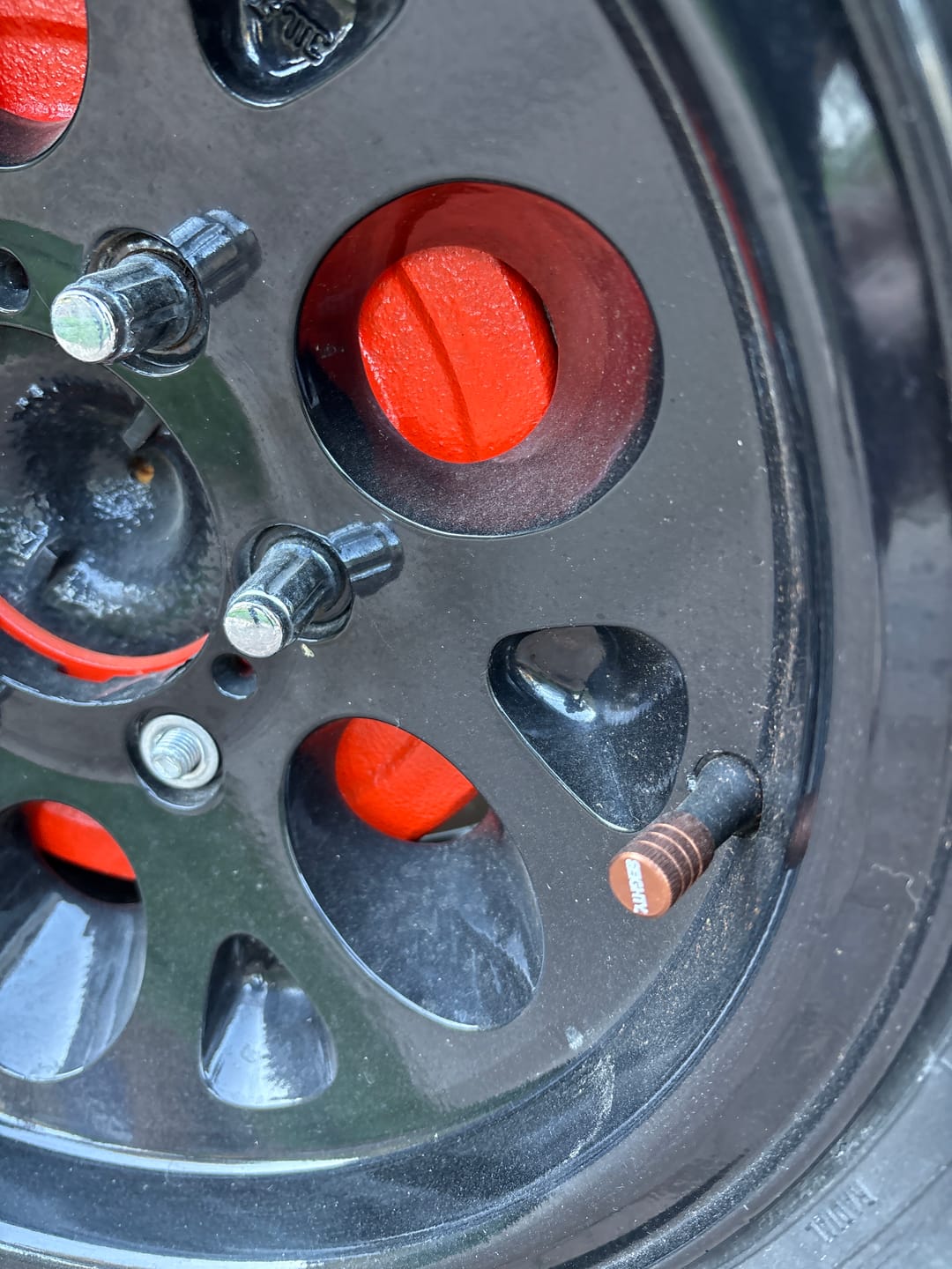Customer photo review of 80Eighty® Bronze Valve Stem Caps