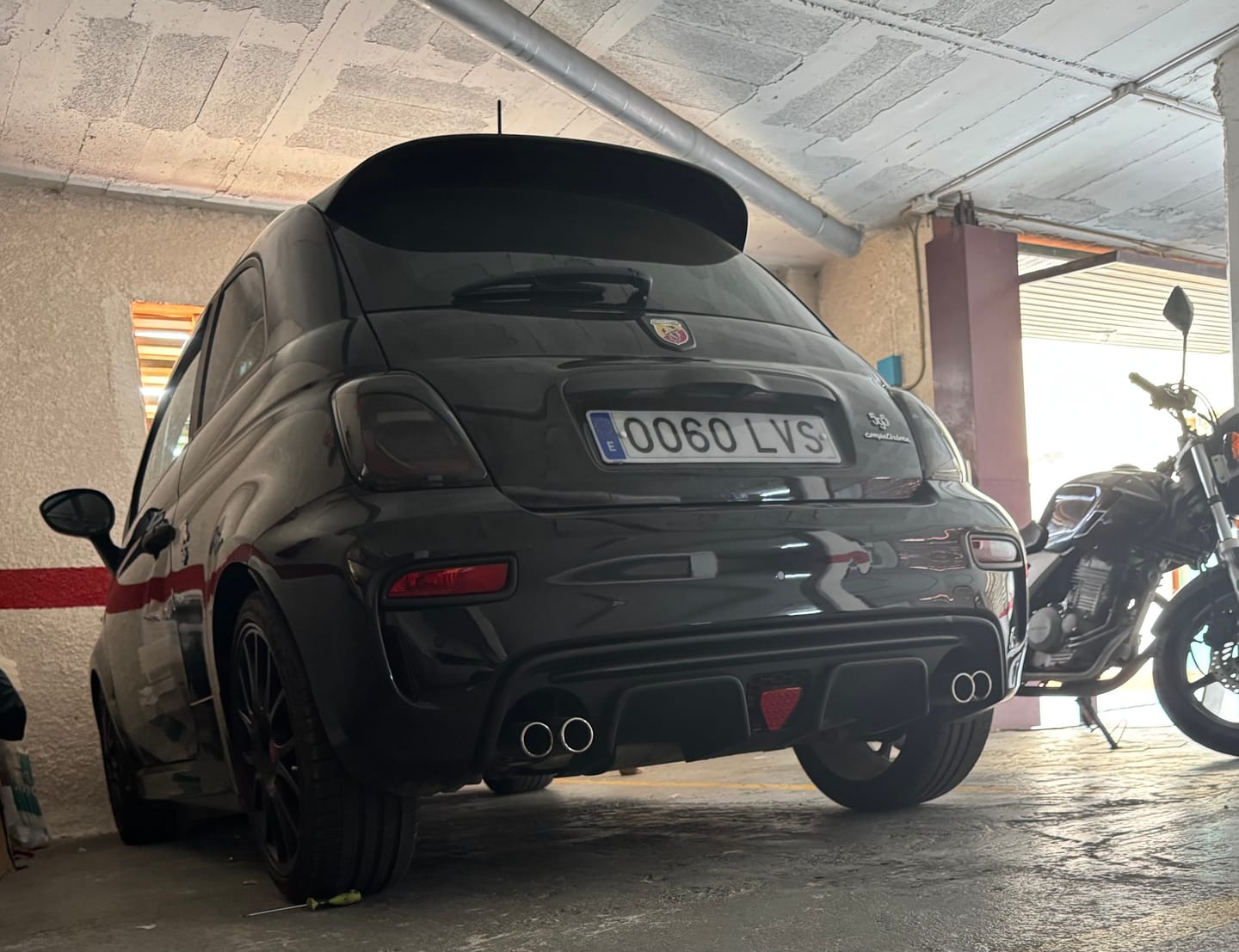 Customer photo review of Fari LED Posteriori Abarth & Fiat 500 (2008-2024)