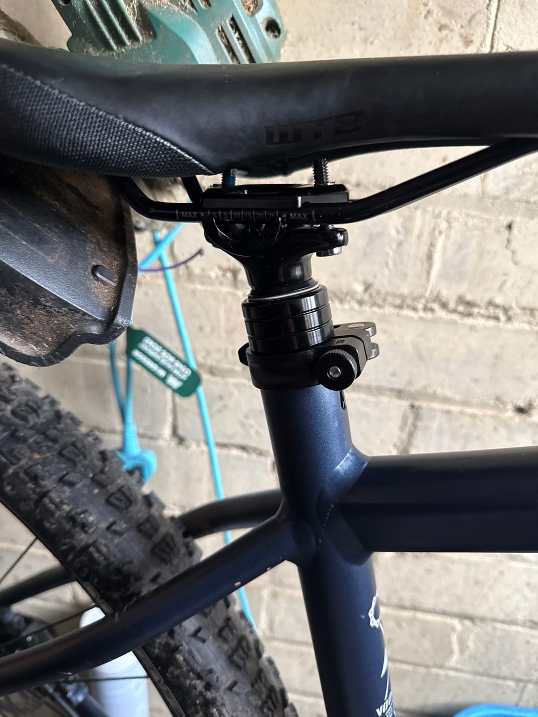 Customer photo review of TranzX JD-YSP18 Dropper Seatpost 31.6mm