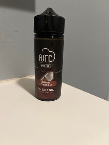 Customer photo review of Fume E-Liquid l Salt Nicotine 5% Nic 30 ML