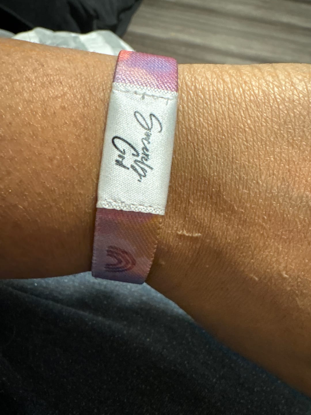 Customer photo review of THE COVENANT WRISTBAND
