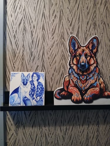 Martine review of Delfts Blauw tegeltje bedrukken met jouw foto image 1 out of 1