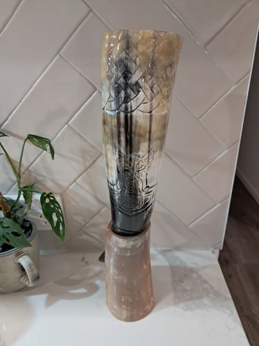 Sarah M. review of Thor's Thunder Hammer Drinking Horn image 1 out of 1
