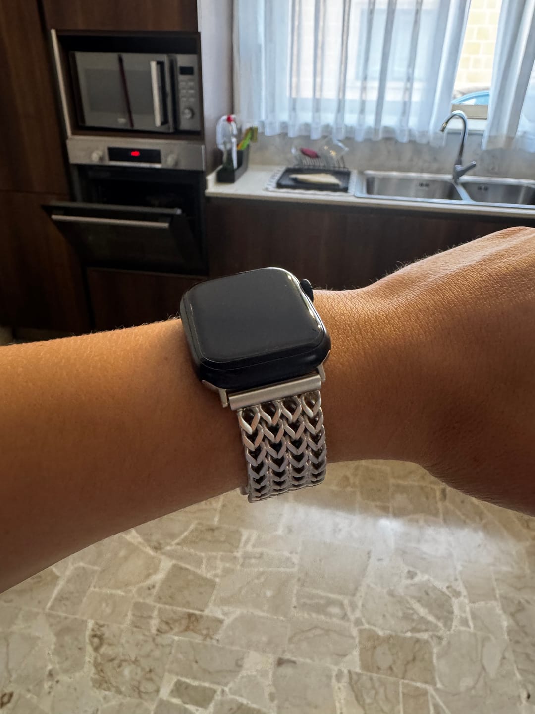 Customer photo review of Nova Stainless Band