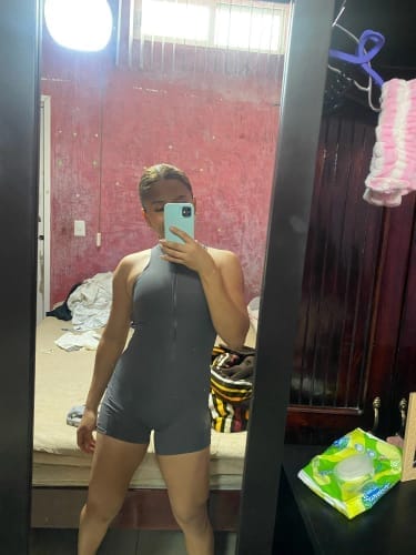 Customer photo review of FlexZip Jumpsuit