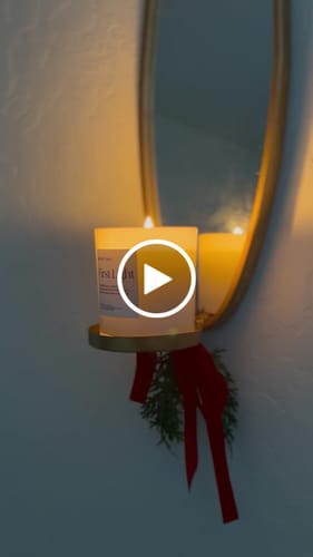 Customer video review of First Light Candle