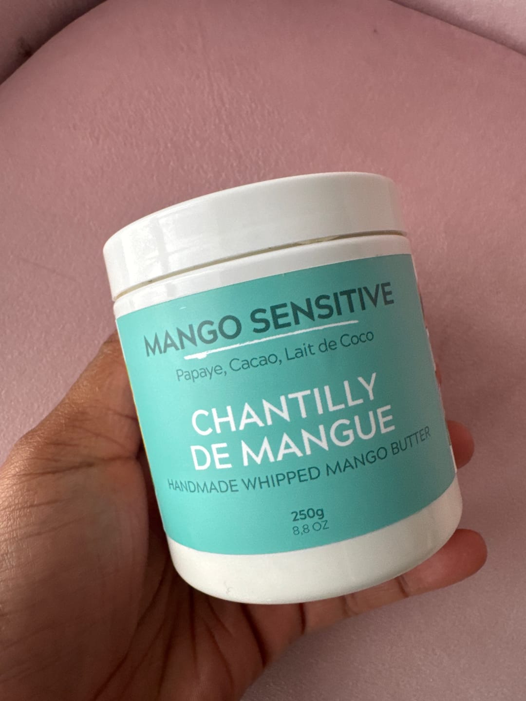 Customer photo review of Chantilly de Mangue SENSITIVE