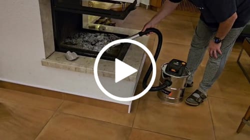 Customer video review of 18V Cordless Ash Vacuum Cleaner
