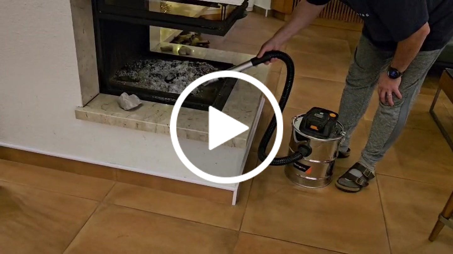 Customer video review of 18V Cordless Ash Vacuum Cleaner
