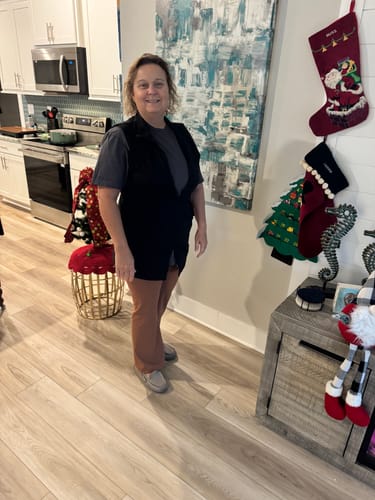 Customer photo review of Carefree Long Vest