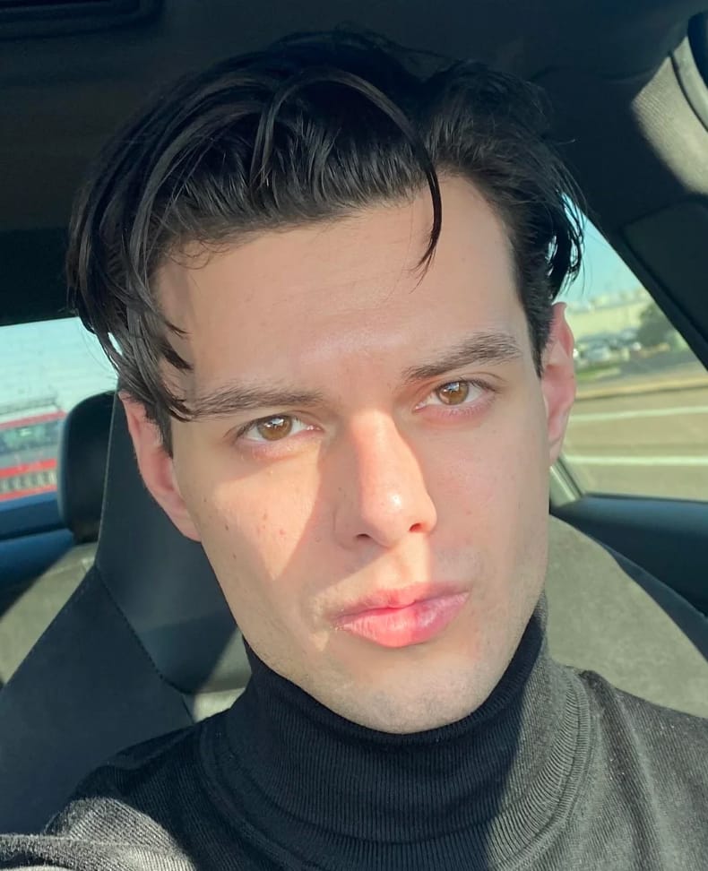 Customer photo review of Partenope Strong Hold Styling Gel