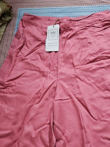Pragya D. review of Women Rose Viscose Palazzo Pant image 1 out of 1