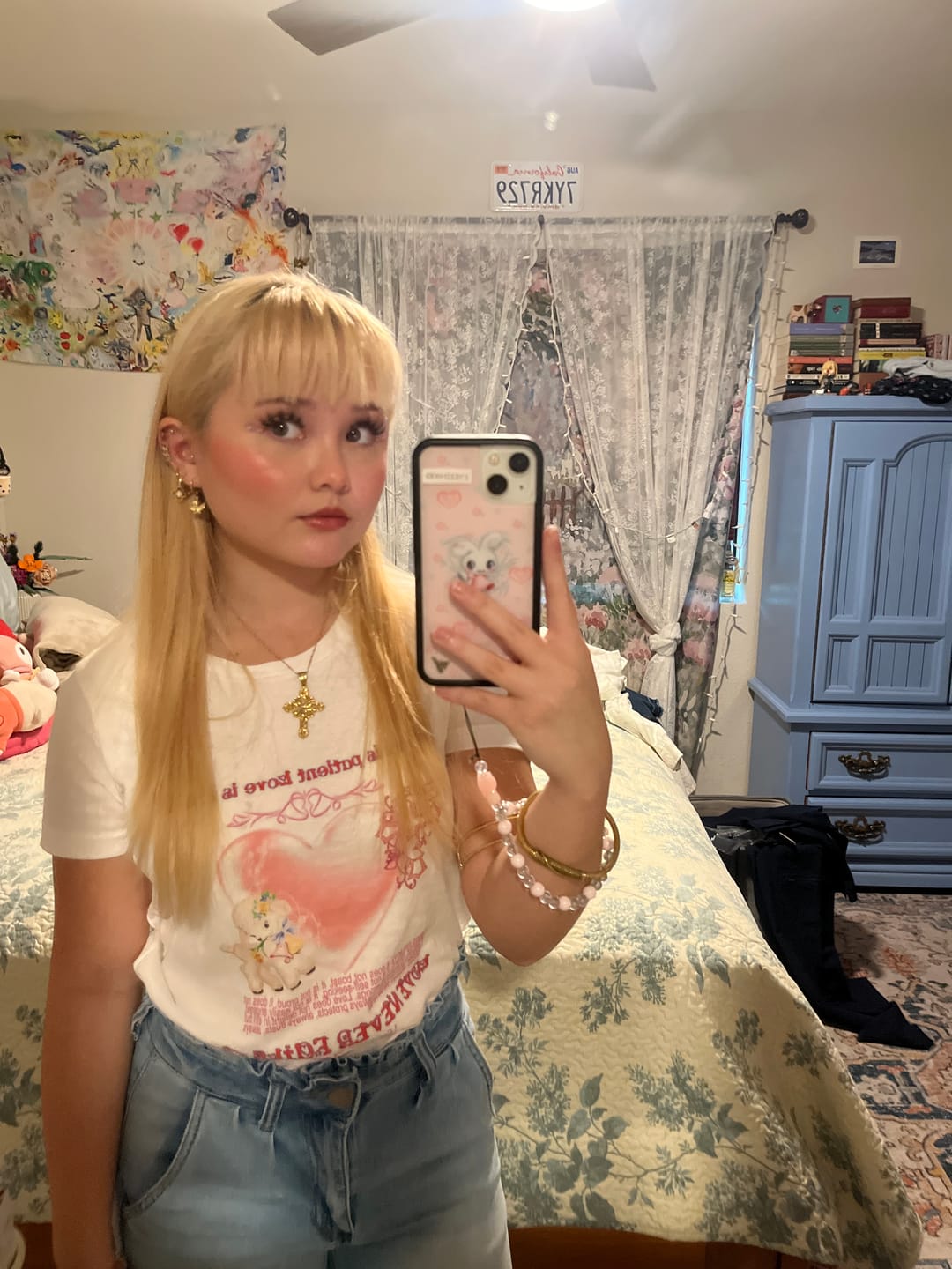 Customer photo review of 1 CORINTHIANS 13 GIRLY TEE