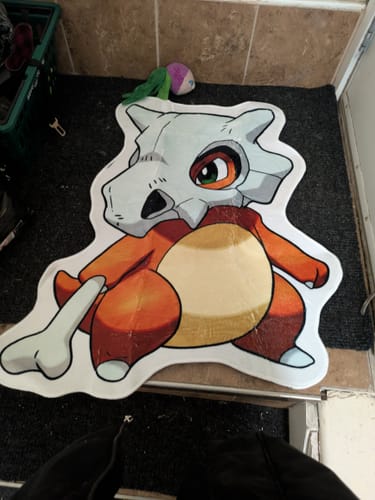 Alysha B. review of Pokémon Cubone Rug image 1 out of 1