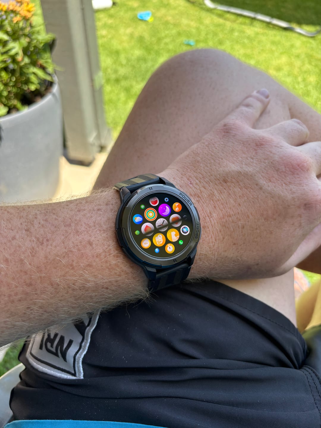 Customer photo review of Hard Hat Smartwatch