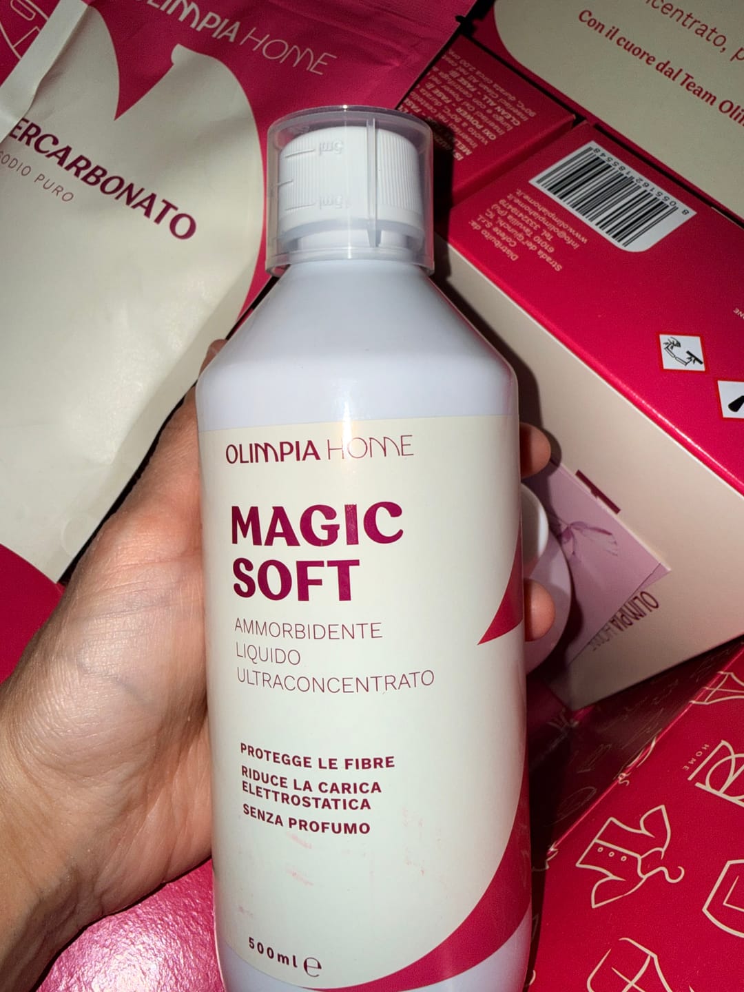 Customer photo review of Magic Soft - La Morbidezza Perfetta per il tuo Bucato