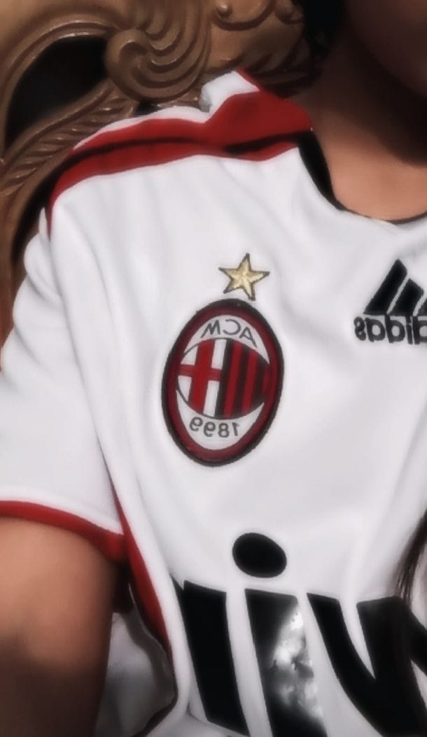 Customer photo review of AC MILAN 06/07 AWAY JERSEY