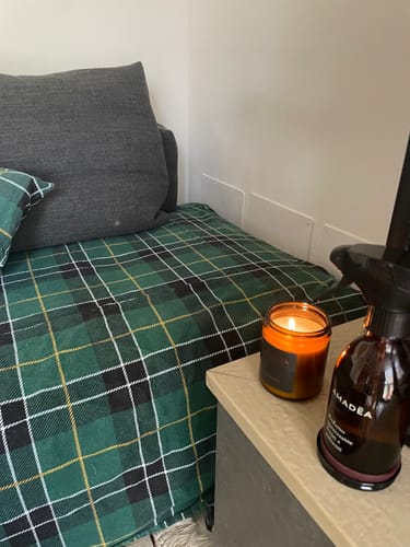 Customer photo review of Profumo "Ambre" igienizzante tessuti e ambienti - Ricarica da 1L