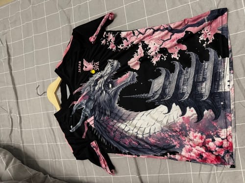 Customer photo review of Japan 24/25 "Sakura Dragon" Special Edition Jersey
