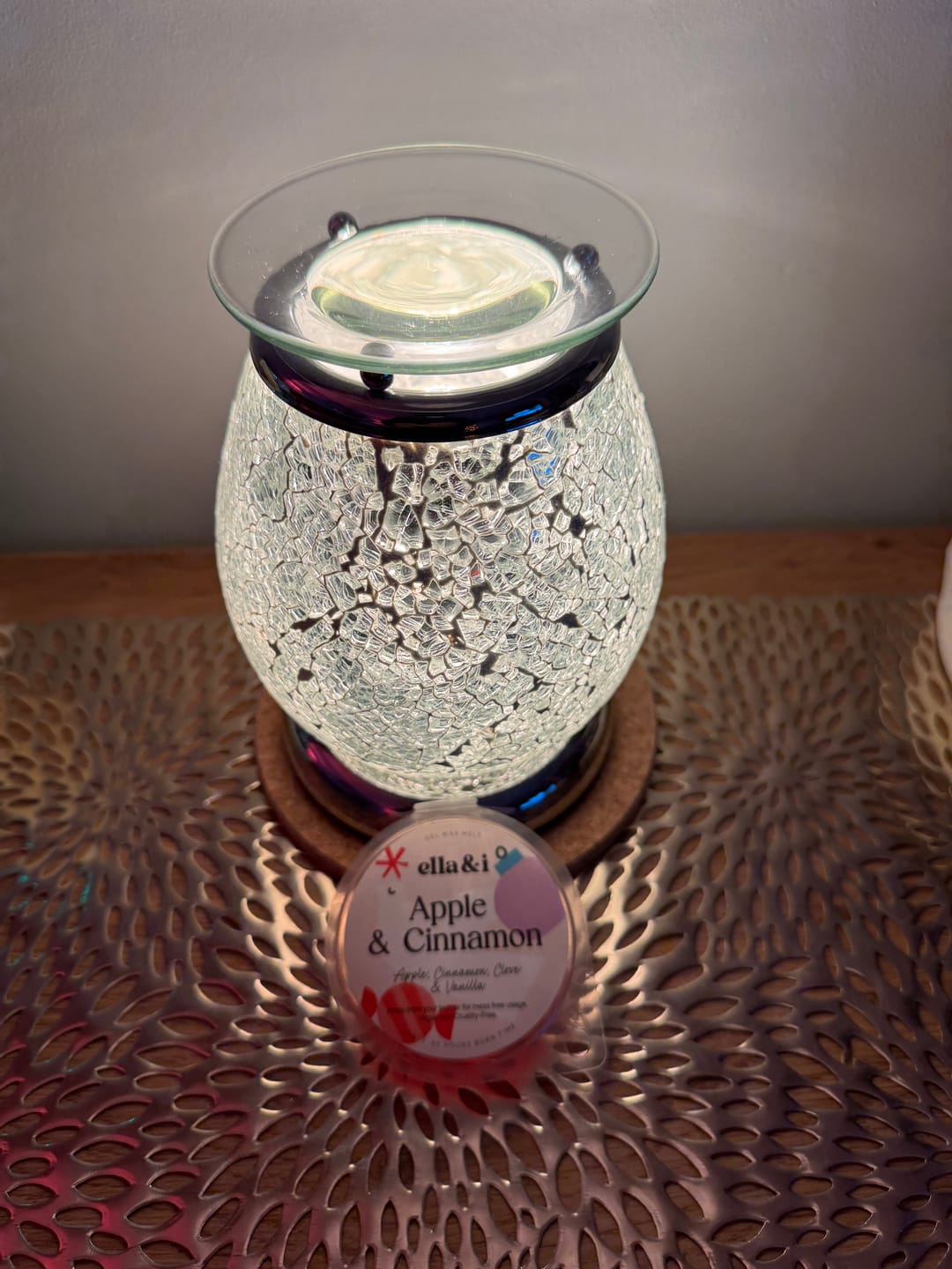 Customer photo review of Apple & Cinnamon Gel Melt