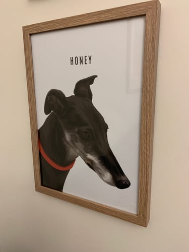 Linda review of Custom Pet Portrait - One Pet image 1 out of 1