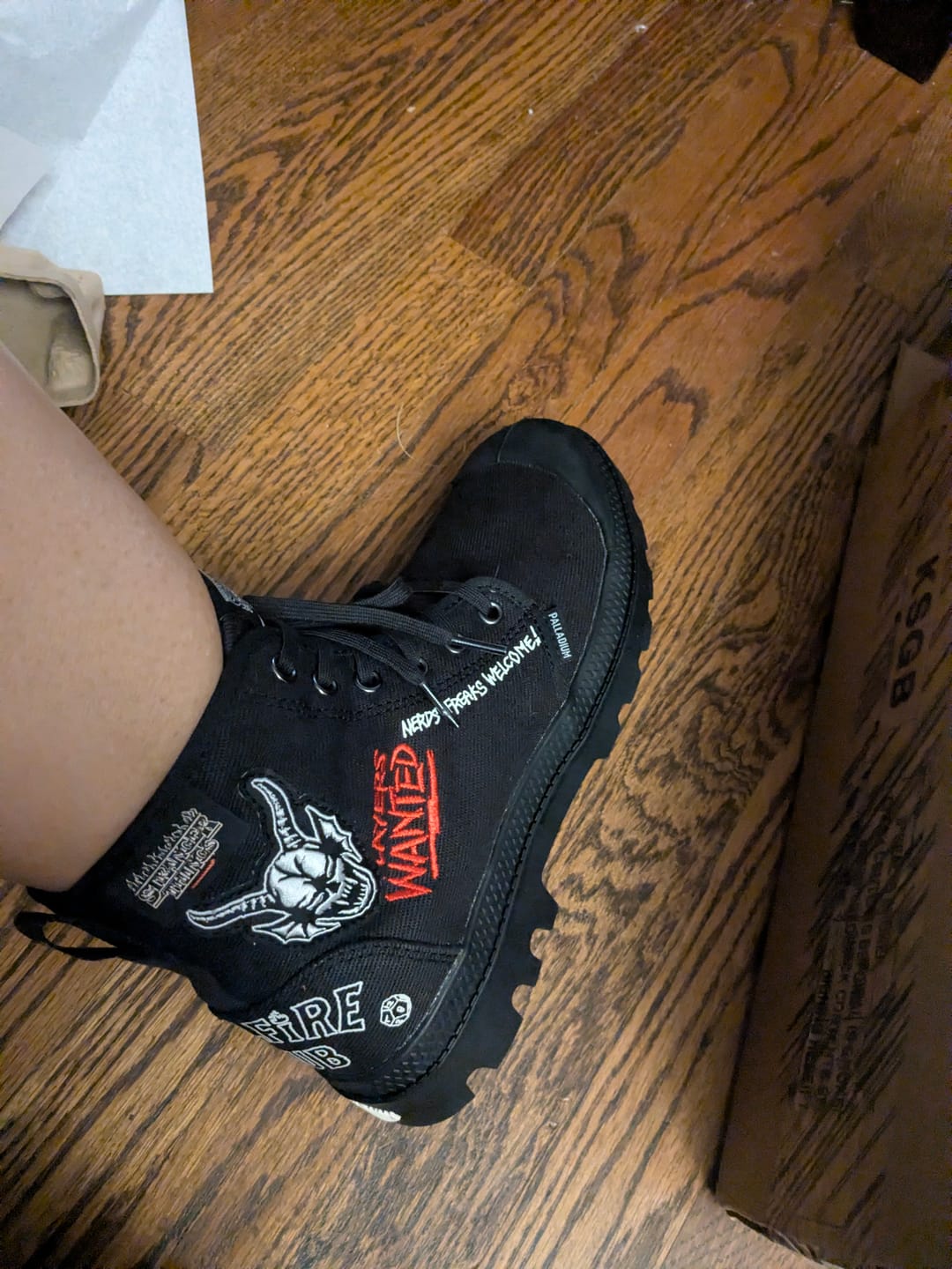 Customer photo review of 74496-001-M | PAMPA HELLFIRE | ALL BLACK