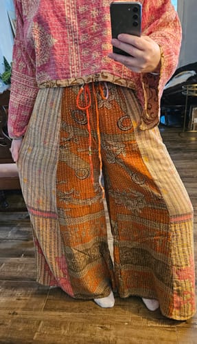 Customer photo review of Rasika Kantha Pants S (15819)