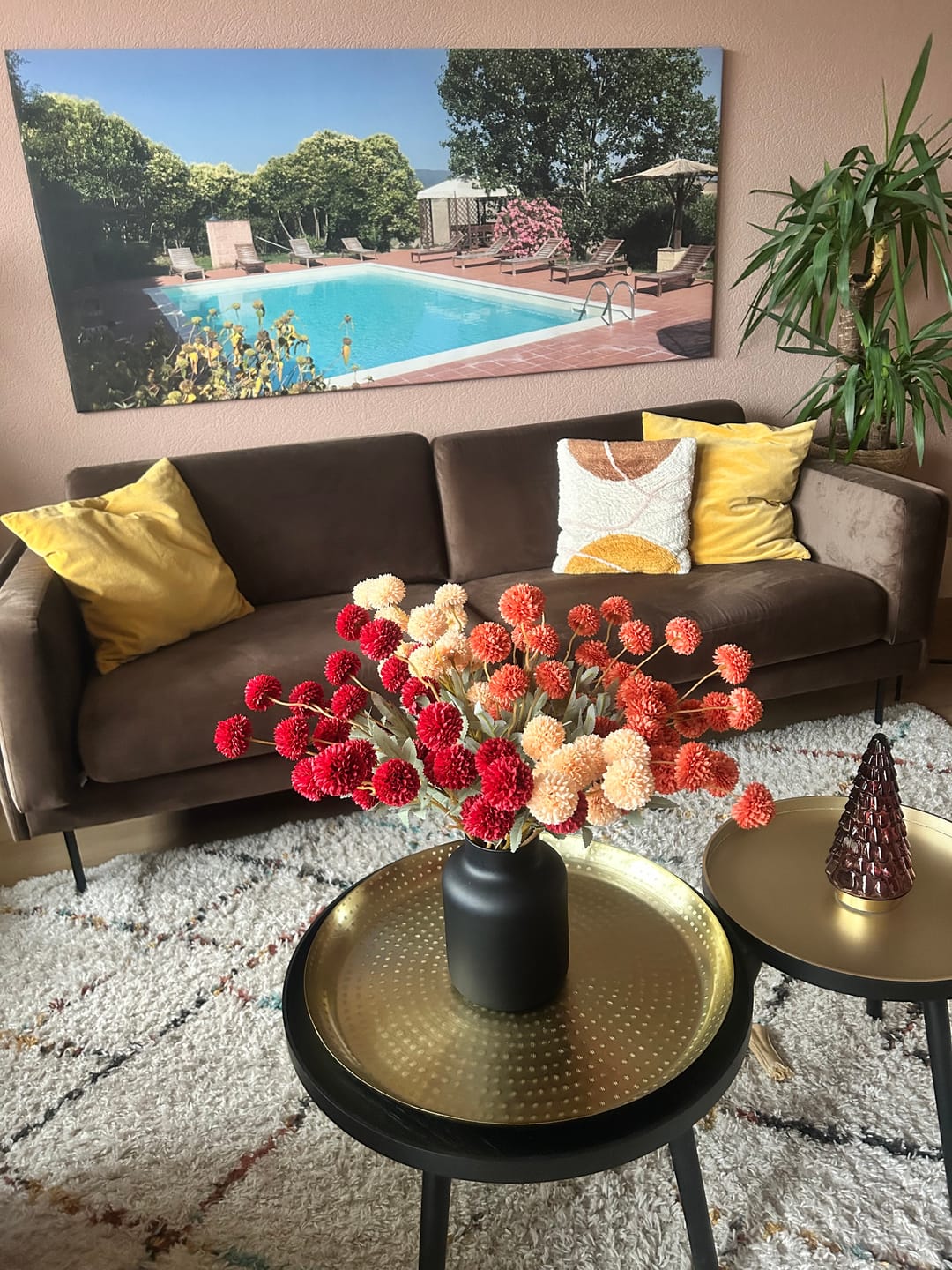 Customer photo review of Zijden Kiku Bloemen - Mix