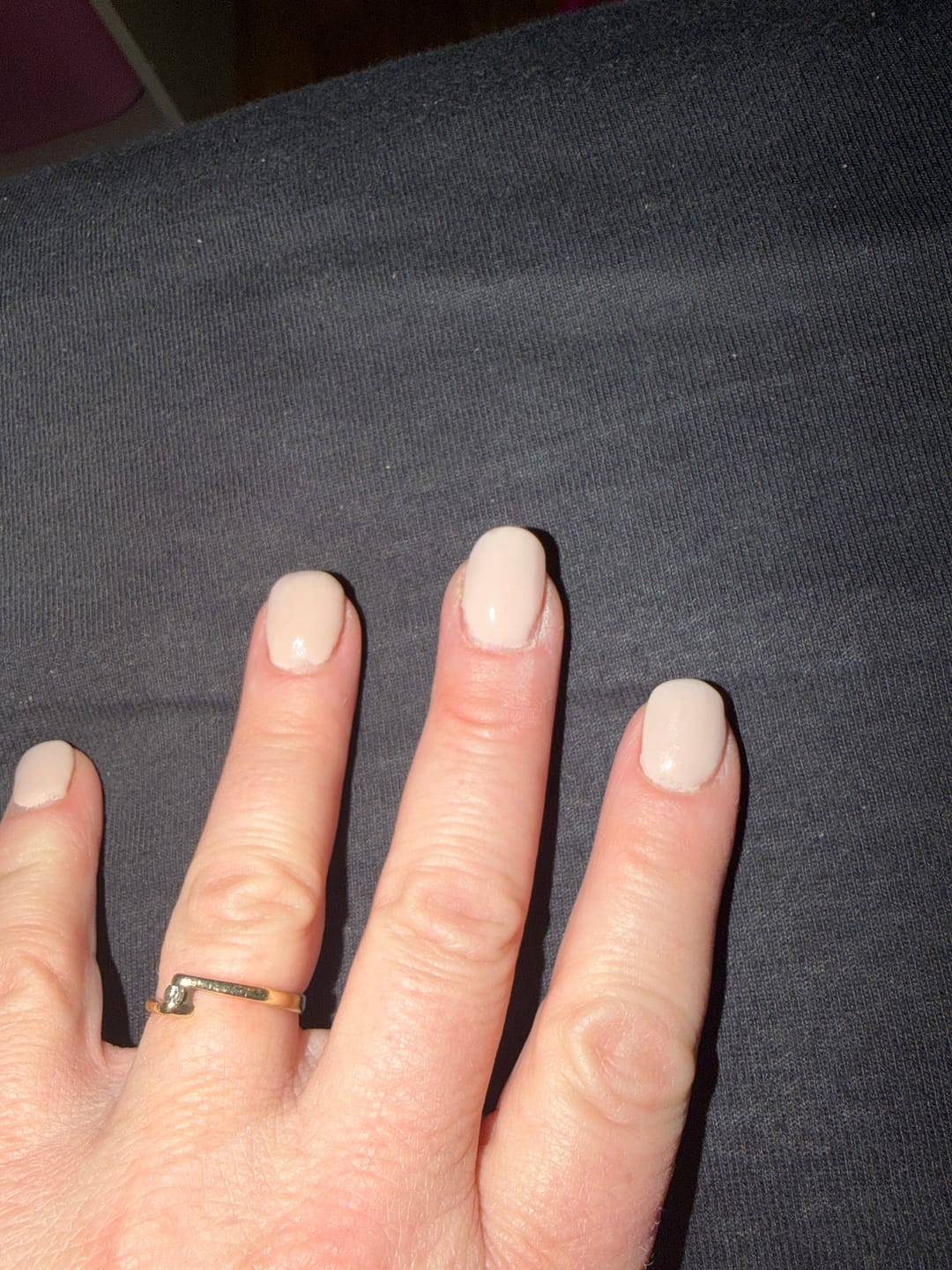 Customer photo review of Khaki Dipping Powder