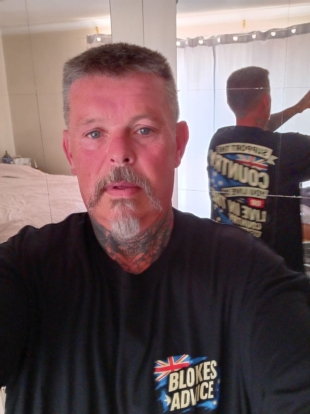 Customer photo review of Stand Up Tee - Black