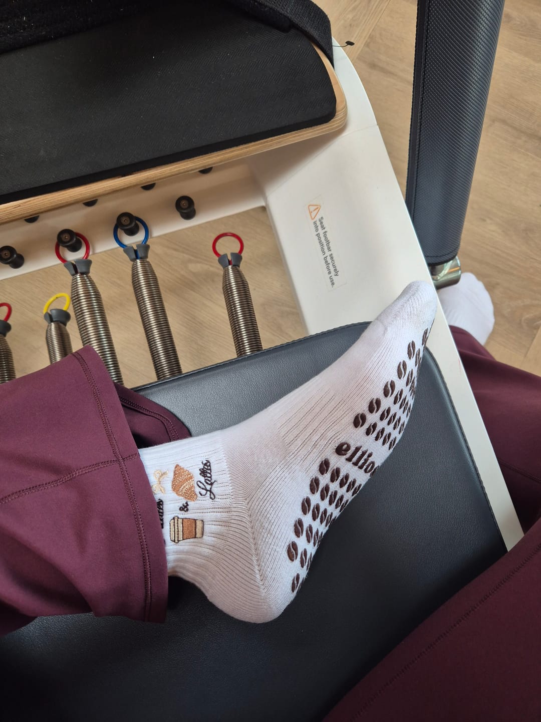 Customer photo review of Pilates & Lattes
