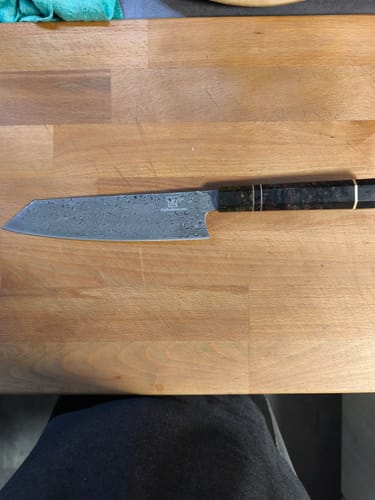 Customer photo review of Damast Gyuto Messer | VIP SALE