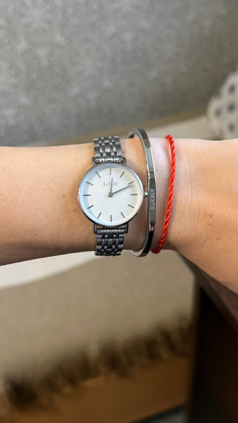 Customer photo review of Ruby Petite Silver White
