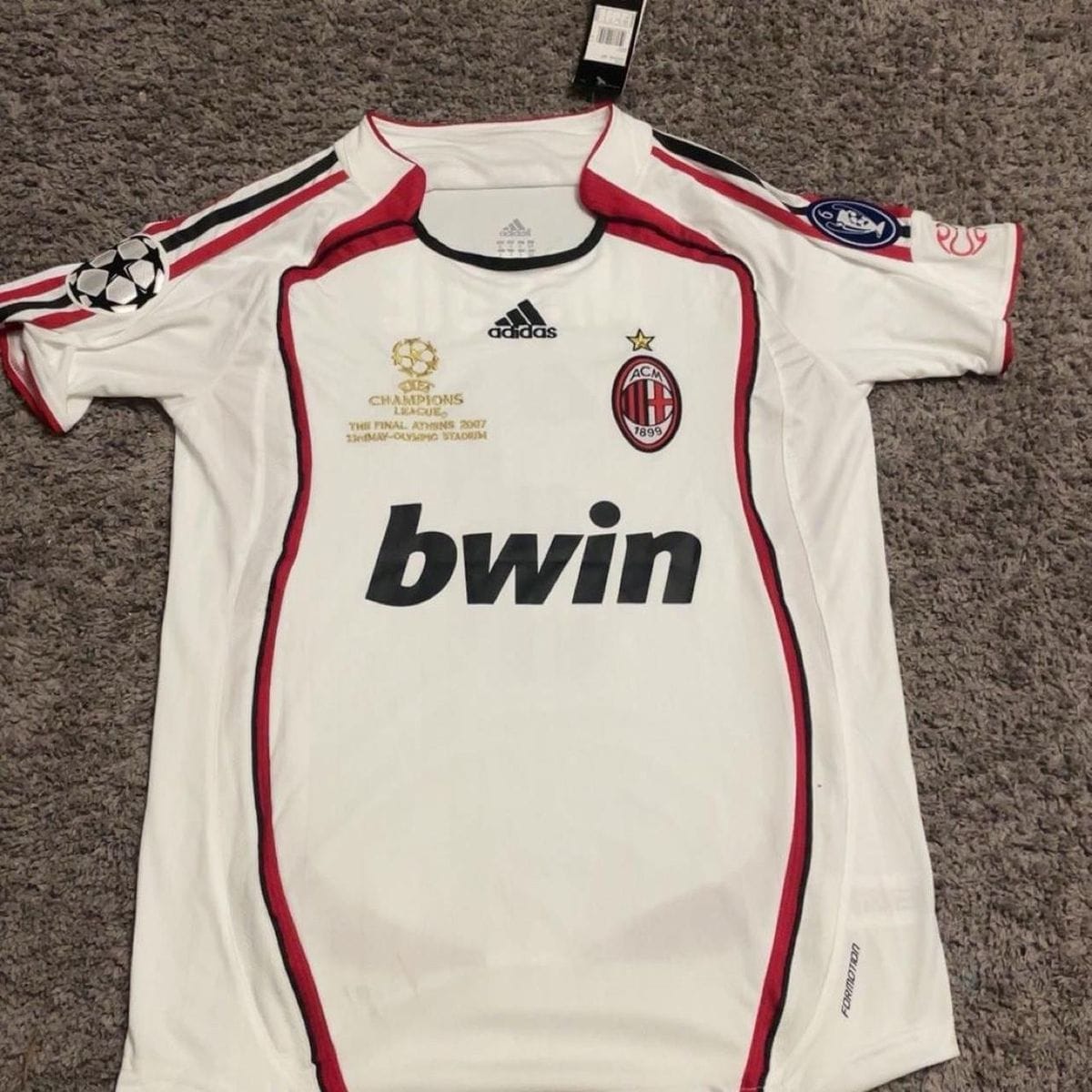 Customer photo review of AC MILAN 06/07 AWAY JERSEY