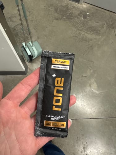 Customer photo review of 100mg Caffeine - Classic - SuperCharged Honey (20-Pack)