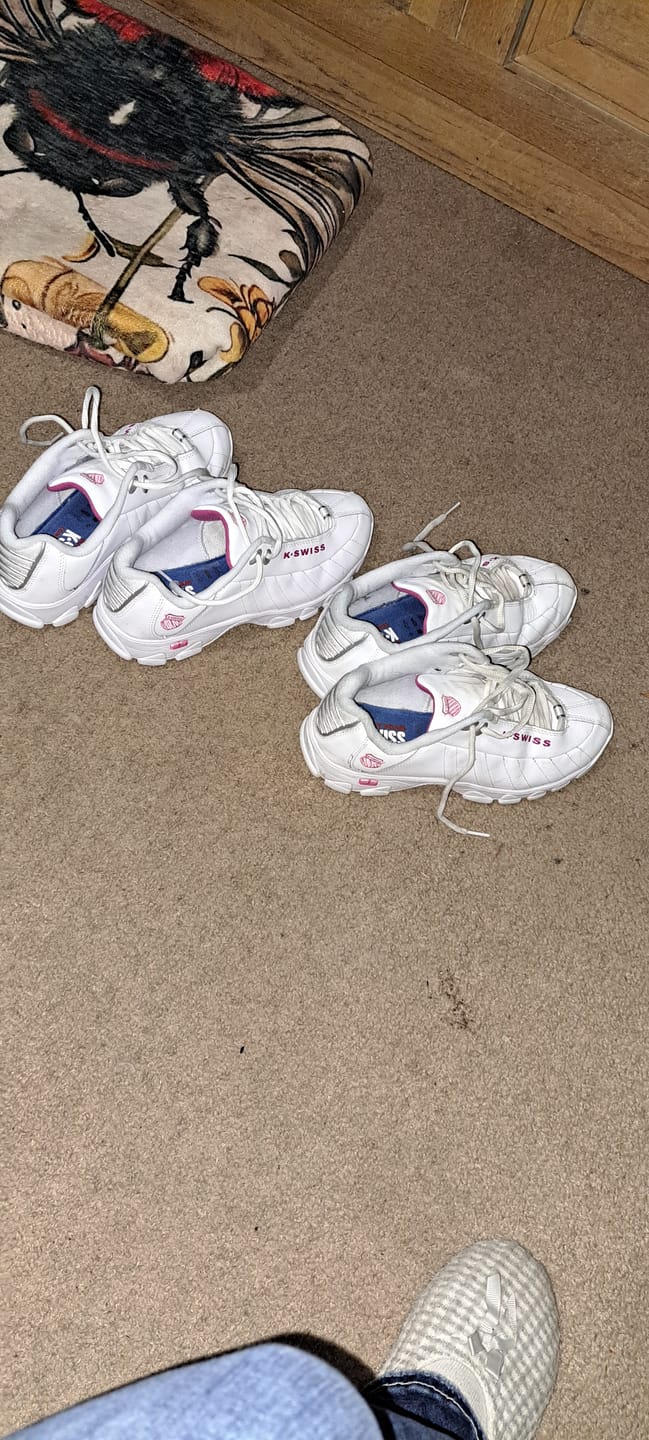 Customer photo review of 93426-156-M | ST329 CMF | WHITE/SHOCKING PINK