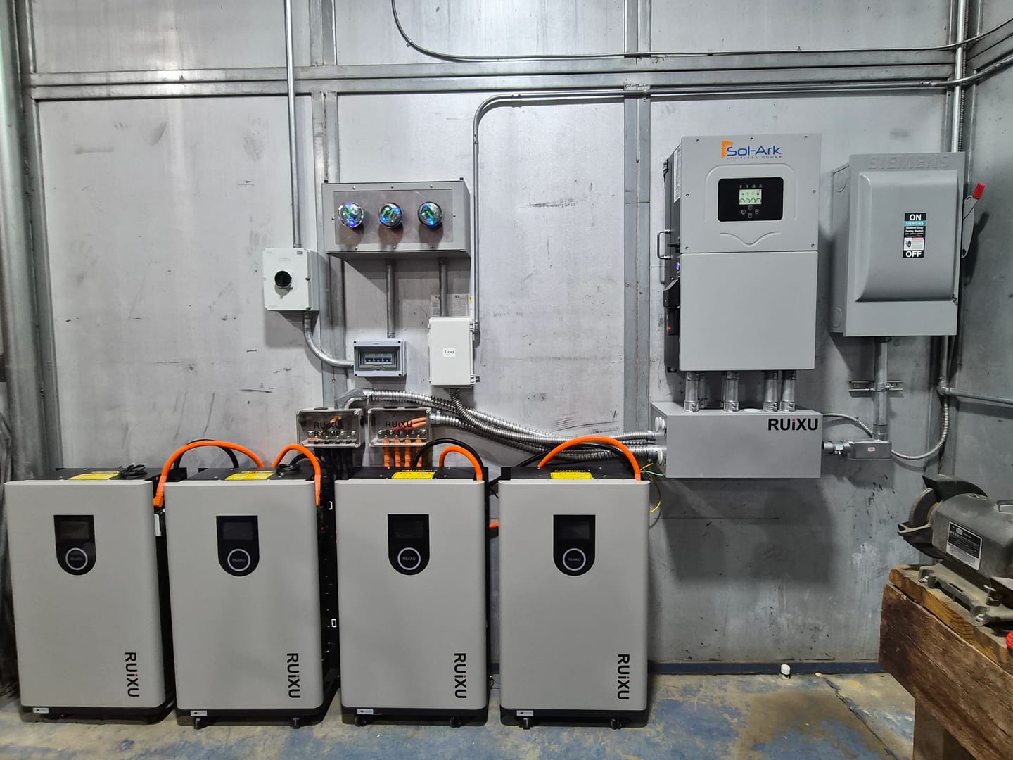 Customer photo review of RUiXU | Lithi2-16 16kWh Lithium Battery | 51.2V 314Ah | UL1973/9540A/9540 Certified | CEC & SGIP