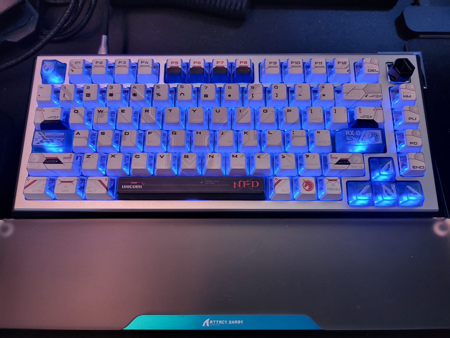 Customer photo review of A75 Ultra HE Magnetic Switch Keyboard- The key to be ace