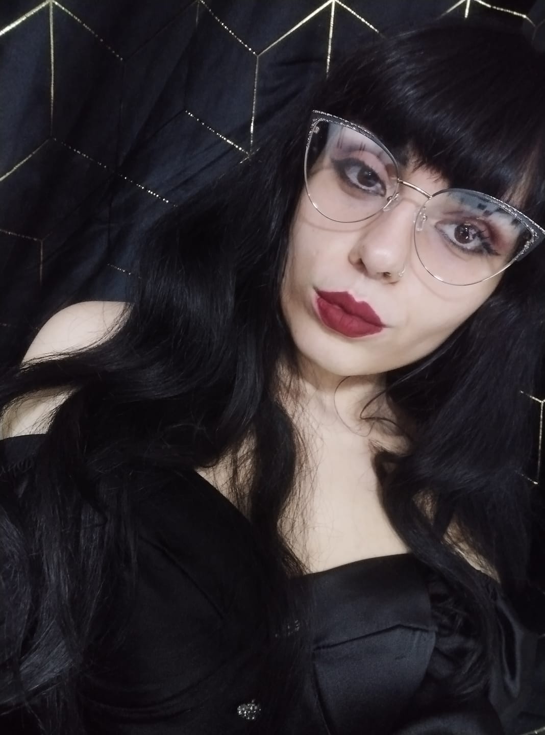Customer photo review of Janet Eyeglasses
