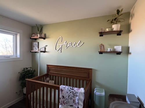 Customer photo review of Blankets - Autumnal Blush Watercolor