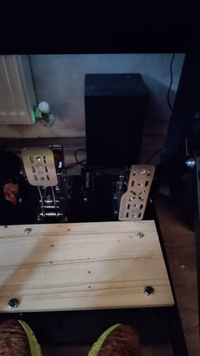 Customer photo review of Simsonn Plus X Racing Simulation Pedal with Haptic Reactor Optional