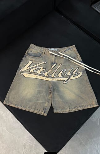 Blanca E. review of Vale Forever Skittles Jean Shorts 'Mid Blue' image 1 out of 1