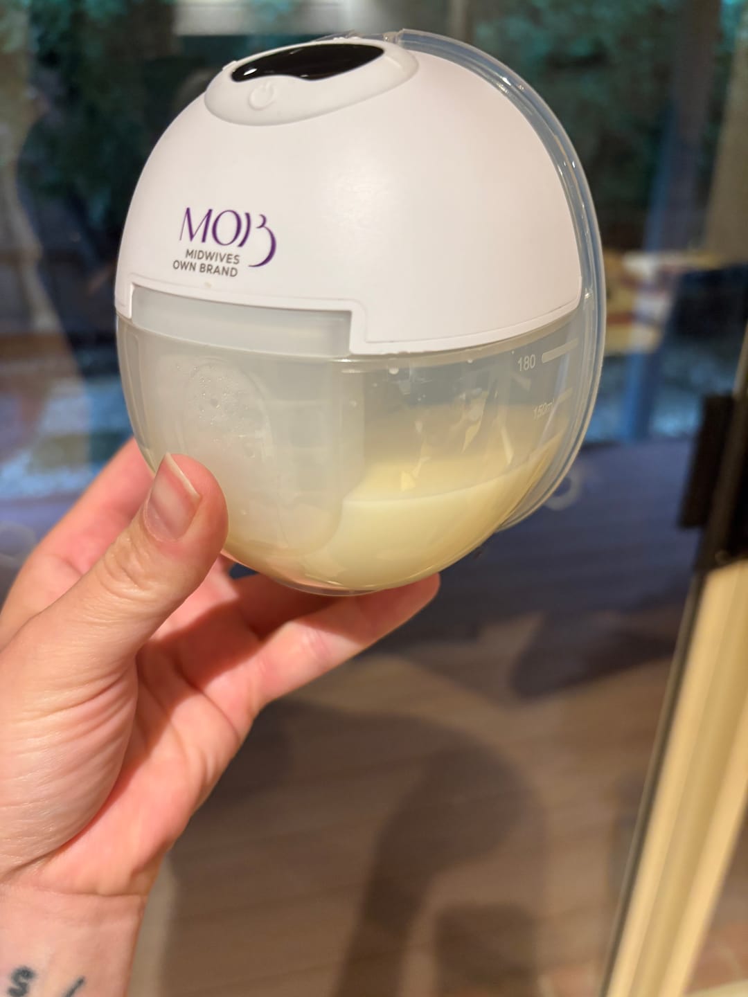 Customer photo review of Electronic Wearable Breast Pump