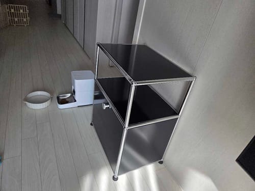 USM Haller 1x2 module 설치 사례(그라파이트 블랙)